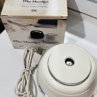 دستگاه بخور رومیزی سفید کوچک به همراه شارژر