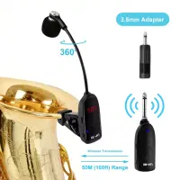 میکروفون بی‌سیم ساز بادی UHF