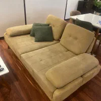تک کاناپه جلو تی وی مبلیران با میز