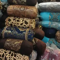 پشتی شکلاتی با پارچه شانل و مخمل|پشتی|خمینی‌شهر, |دیوار