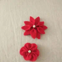 گل های نمدی