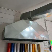 هود آشپزخانه ای گالوانیزه با ۳ متر کانال