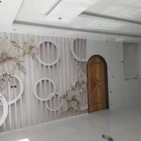 اجرای کناف تایل پی وی سی .کف پوش .ماربل شیت