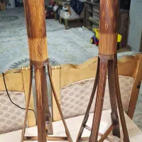 گلدان چوبی بامبو