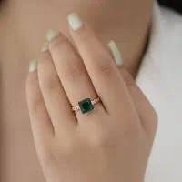 انگشتر ژوپینگ نگین زنانه