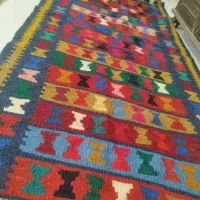 گلیم دستبافت پشمی