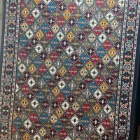 گلیم طرح  لوزی بسیار  زیبا