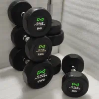 دمبل و صفحه Dhz و رنگی صفحه و دمبل صادراتی|تجهیزات ورزشی|مشهد, شهید آوینی|دیوار