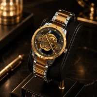 ساعت مردانه اسکلتون  elegance