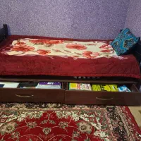 تخت فلزی نوجوان یک نفره با تشک رایگان