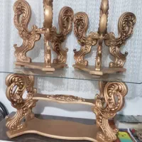 میز جلو مبلی و دوتا عسلی|مبلمان خانگی و میز عسلی|کرمانشاه, |دیوار