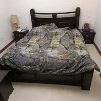 تخت دو نفره دست ساز چوب راش