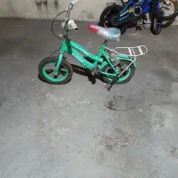 دوچرخه سایز12 رنگ سبز سالم