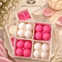 شمع مکعب روبیک برای دکور و هدیه