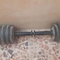 دمبل ۵کیلویی دوعدد ۱۰ کیلو