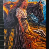 تابلو رنگ روغن|خدمات آموزشی|قم, سالاریه|دیوار