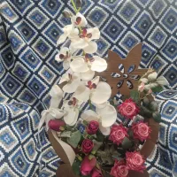 گل‌های تزئینی|گل مصنوعی|اصفهان, بوستان ناژوان|دیوار