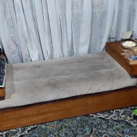 مبل ۷نفره چوبی|مبلمان خانگی و میز عسلی|رشت, حومه رشت|دیوار