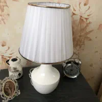 اباژور رو میزی(رومیزی) سفید