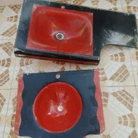 روشویی شیشه ای در حد نو
