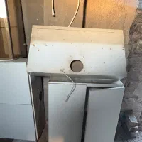 کابینت فلزی ، اجاق گاز ، بوفه ، هود ، سینگ|آب‌چکان و نظم‌دهنده ظروف|قزوین, |دیوار