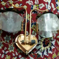 سه عدد روشنایی گازی دیواری|لوستر و چراغ آویز|زنجان, |دیوار