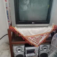 تلویزیون 24اینچ الجی  وضبط صوت سامسونگ