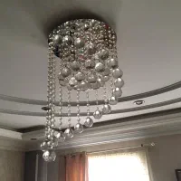 لوستر آبشاری|لوستر و چراغ آویز|رشت, گلسار|دیوار