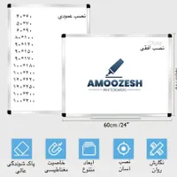 وایت برد 125*220 صفحه کره ای مغناطیسی