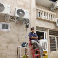 نصاب اسپیلت تعمیرات یخچال لوله کشی و پیکج|خدمات پیشه و مهارت|شیراز, قالیشویی|دیوار