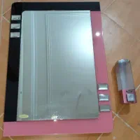 دو عدد آینه حمام و سرویس بهداشتی ب همراه جای مایع