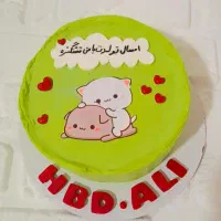 آموزش وسفارش کیک خامه ای،ژله،میوه آرایی،شام عروس