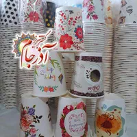 لیوان کاغذی گلاسه|ظروف نگهدارنده، پلاستیکی، یکبارمصرف|تبریز, |دیوار