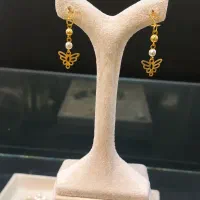 گوشواره پروانه بدون اجرت