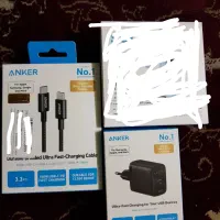 شارژ ۴۵ واتی انکر + کابل ۶ آمپر ۴۵واتی انکر