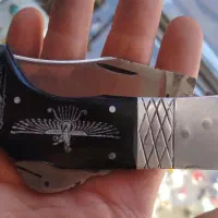 چاقو نیریزی سایز بزرگ 18دنده استاد صمد