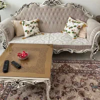 مبل ۷ نفره منبت کار دست، چوب راش گرجستان