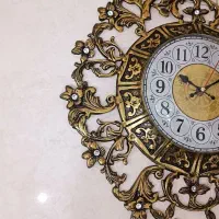 ساعت دیواری برنجی|ساعت دیواری و تزئینی|تهران, خاک سفید|دیوار