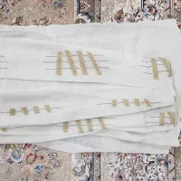 پرده پذیرایی حریر ترک ۹متر|پرده، رانر، رومیزی|اهواز, پادادشهر|دیوار