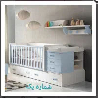 تخت نوزاد، تخت کودک، سرویس خواب نوزاد، سیسمونی