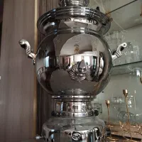 سماور گازی توپی مجلسی ۳۵ لیتری برادران