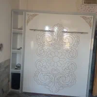طراحی و ساخت دکوراسیون کمد و کابینت آشپز خانه و|جاکفشی، کمد، دراور|بیرجند, |دیوار