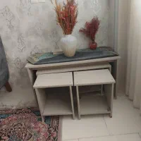 ۴ عدد میز عسلی mdf