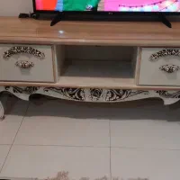 میز تلویزیون تمام چوب