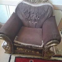 مبل قهوه ای ۷ نفره