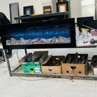 شومینه برقی الیسان مدل esX 338|بخاری، هیتر، شومینه|رامسر, |دیوار