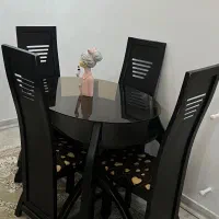 میز غذا خوری ۴ نفر چوبی