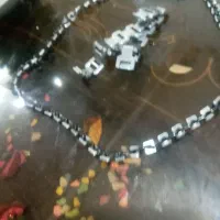 گردنبد و دستبد مردانه ی اسپیکر.