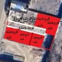 زمین 195متری در کوچه ۸متری ، خیابان بیس متری