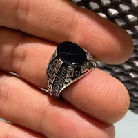 انگشترهای نقره ترک مردانه /نقره